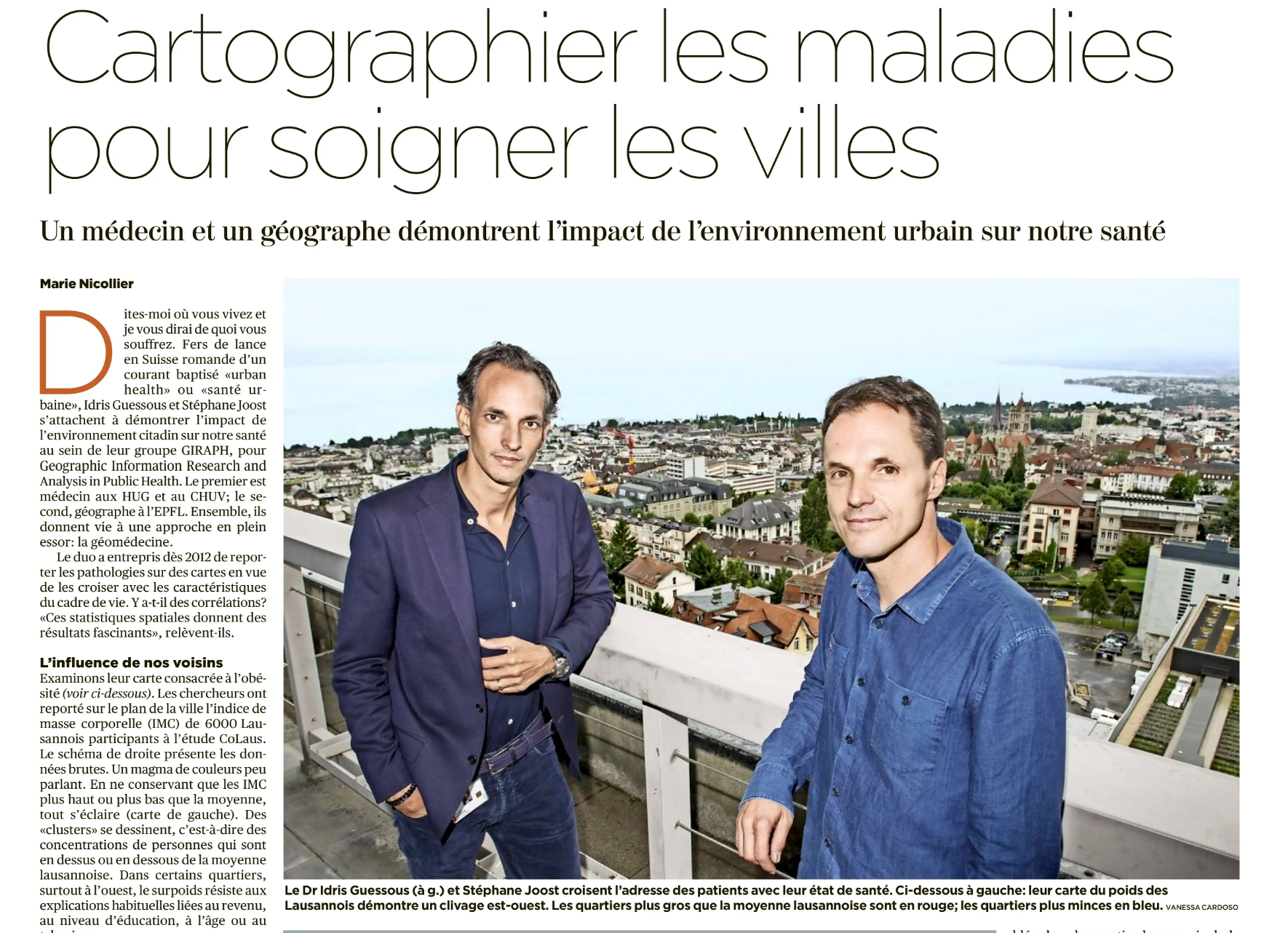 Cartographier les maladies pour soigner les villes